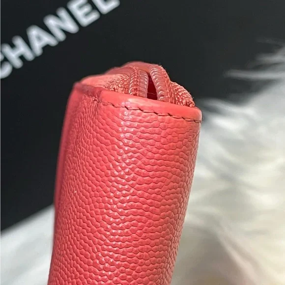 Sold🎀CHANEL Caviar Long Zippy Wallet🎀 - Picture 12 of 16
